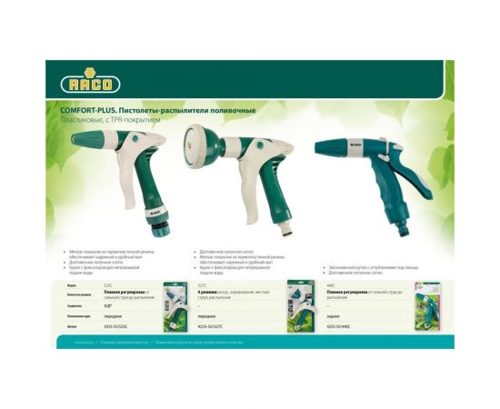 Пистолет-распылитель 4-позиционный RACO 4255-55/527C – изображение 3