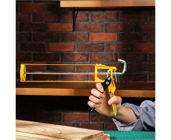 Пистолет для герметика DELI DL2370A 98426 – изображение 4