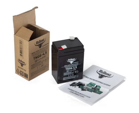 Аккумуляторная батарея Rutrike TNG6-4,5 (6V4,5A/H C20) 023980 – изображение 4