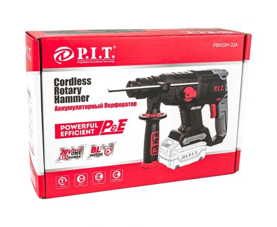 Аккумуляторный бесщеточный перфоратор P.I.T. PBH20H-22A – изображение 4