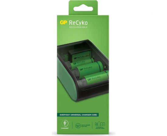 Стандартная зарядка GP b631 для аа, ааа, с и d аккумуляторов B631-2CRB1 GP B631-2CRB1 – изображение 5