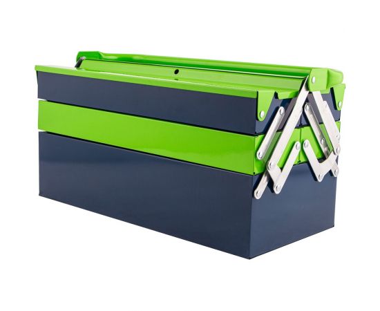 Ящик для инструмента СИБРТЕХ 430x200x200 мм, пять секций, металлический 90751 – изображение 5