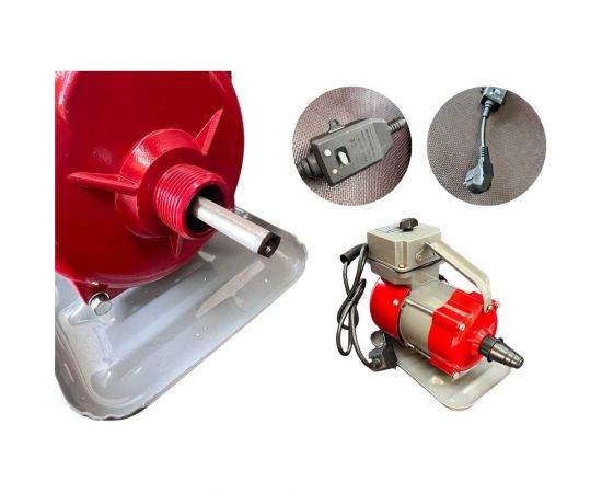 Глубинный вибратор Промышленник ЭП220, вал 4,5м, булава 28мм ГВ224528 – изображение 5