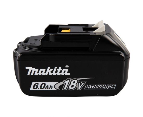 Аккумулятор BL1860B 6 Ач, индикатор заряда для LXT 18В Makita 632F69-8 – изображение 6