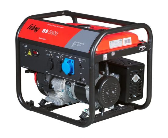 Бензиновая электростанция FUBAG BS 5500 641689 – изображение 6