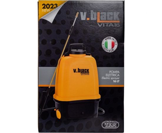 Профессиональный аккумуляторный ранцевый опрыскиватель Volpi originale v.black vita 16 23VBE16 – изображение 7