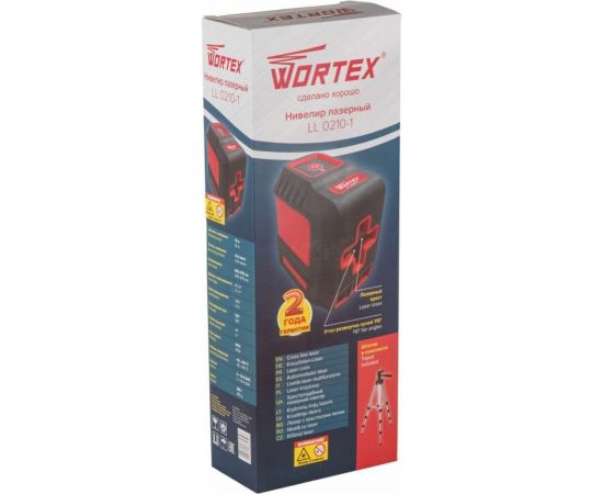 Лазерный нивелир со штативом WORTEX LL 0210-1 0323139 – изображение 8