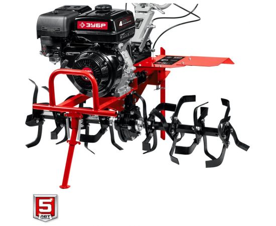 Бензиновый мотоблок с ВОМ ЗУБР 270 см3 МТШ-600 – изображение 10