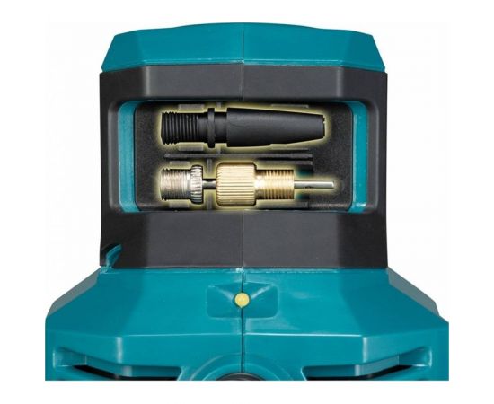 Автомобильный аккумуляторный насос Makita LXT 18В, 11.1 бар, 3 скорости, 22/11/7 л/мин, XPT, 4 насадки, без аккум. и з/у DMP181Z – изображение 10
