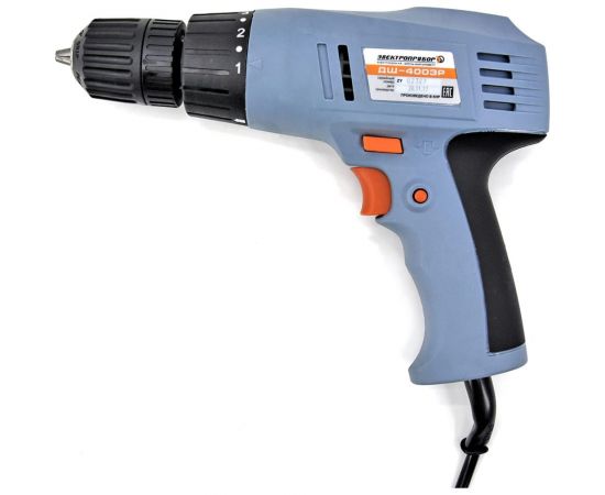 Сетевая дрель-шуруповерт ЭЛЕКТРОПРИБОР ДШ-400ЭР 