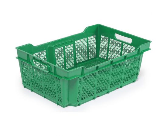 Полимерный ящик ТУБА-ДУБА 600x400x220 зеленый Я 101 зеленый 