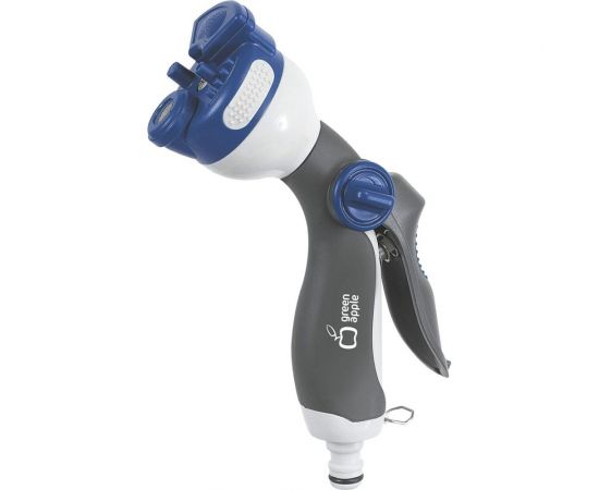 Пистолет-распылитель GREEN APPLE пластик, 4 улучшенных режима Б0003095 