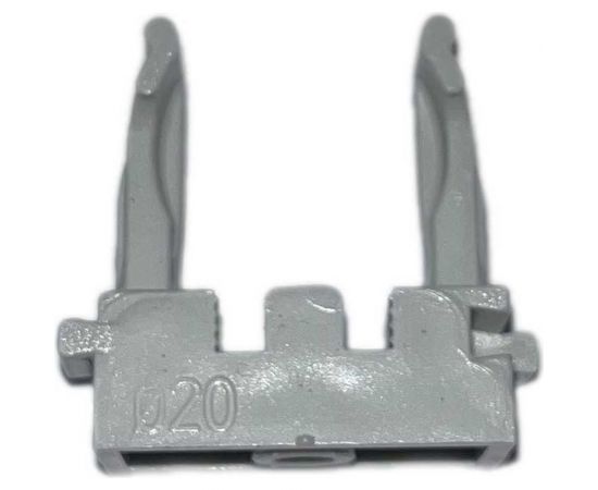 Клипса для гофротрубы Электропласт под монтажный пистолет, d20 мм 20MP100GR 