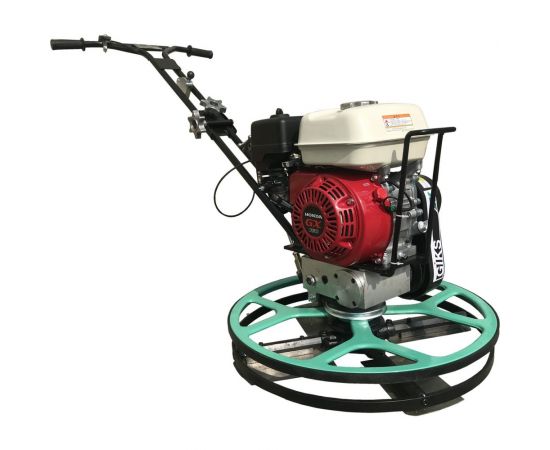 Бензиновая затирочная машина GIKS двигатель Honda GX160 5.5л.с. рабочий диаметр 610мм PT600H 