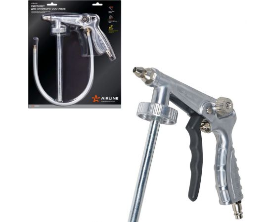 Пистолет для антикоррозийным составов под Евробаллон Airline с гибким соплом и регулятором давления PRO ATBU052 