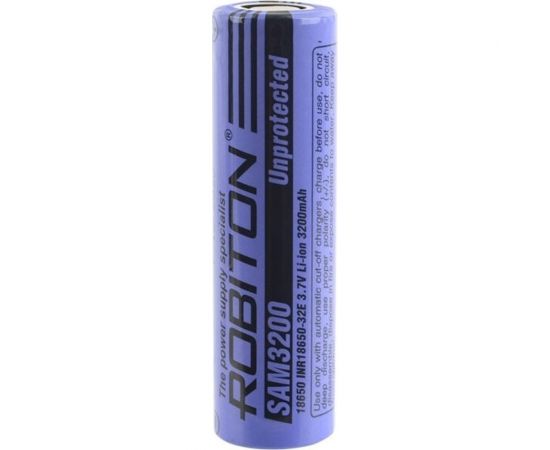 Аккумулятор Robiton SAM3200 Samsung INR18650-32E без защиты PK1 17660 – изображение 2