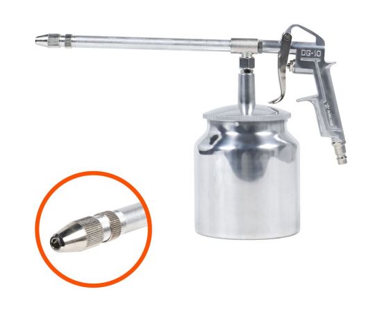 Моечный/мовильный пистолет Airline ПМ5 металл, бачок байонет 850 мл PRO ATBU061 – изображение 2