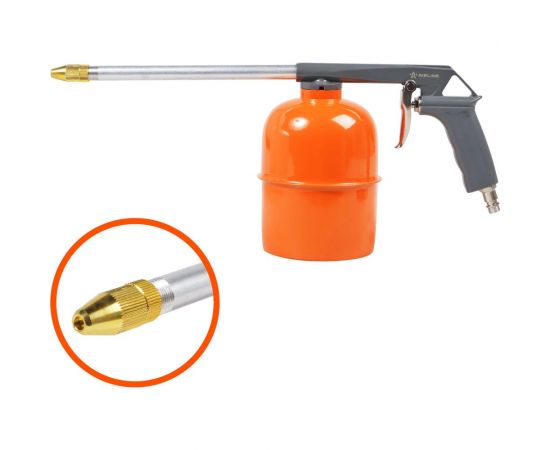 Моечный/мовильный пистолет Airline ПМ4 металл. бачок 900 мл ATBU058 – изображение 2