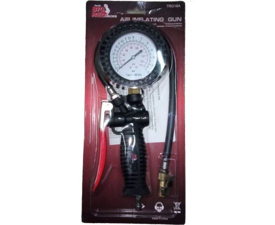 Пистолет с манометром для накачки шин Torin 0-12 бар TRG18A – изображение 2