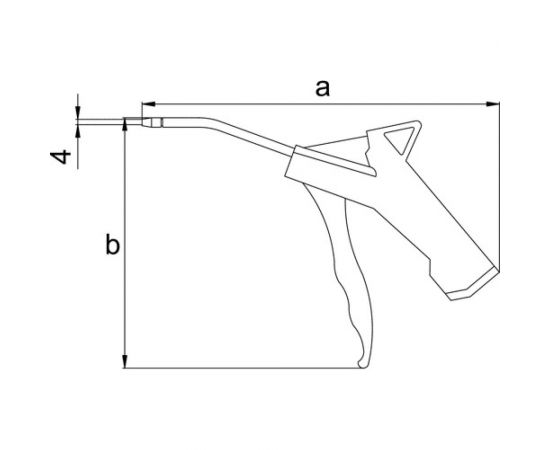 Пластиковый продувочный пистолет RODCRAFT 8125 8951070024 – изображение 2