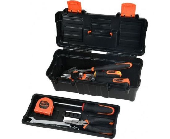 Ящик для инструмента TACTIX 13 с черной крышкой 33,0x16,0x13,0 см 320130 – изображение 3