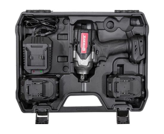 Ударный аккумуляторный бесщеточный гайковерт THORVIK BBIW121080 1/2DR, 21В, 1080 Нм 53653 – изображение 3