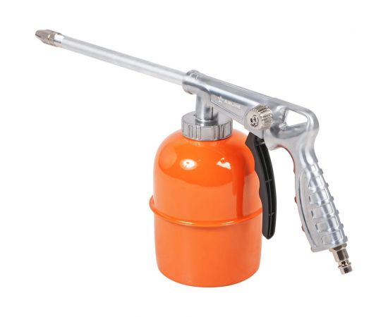 Моечный/мовильный пистолет Airline металл. бачок 900 мл. с регулятором давления PRO ATBU059 – изображение 3