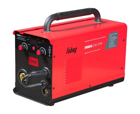 Сварочный инвертор полуавтомат FUBAG IRMIG 200 SYN с горелкой 250А 41384 – изображение 4