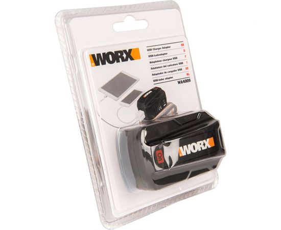 USB адаптер для аккумуляторов WORX WA4009 – изображение 4