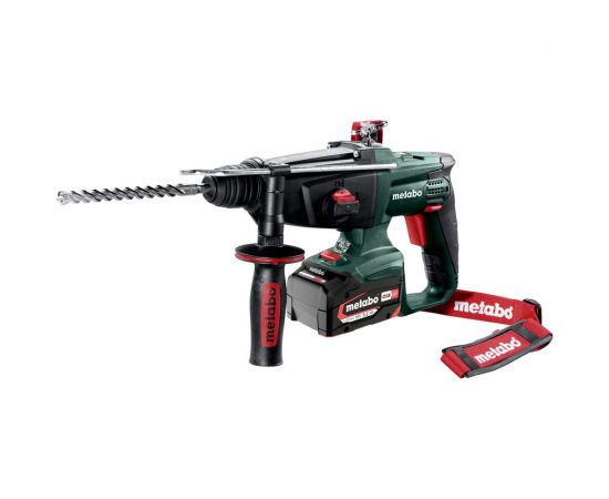 Аккумуляторный перфоратор Metabo KHA 18 LTX + прожектор BSA 12-18, 1X4.0 АЧ, ASC55 T0526 – изображение 4