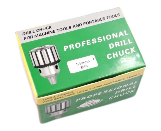 Патрон сверлильный ПС 16 1-16 мм, В16, с ключом, исп. R-01 кл.1 усиленный TORNERI 044107 – изображение 4