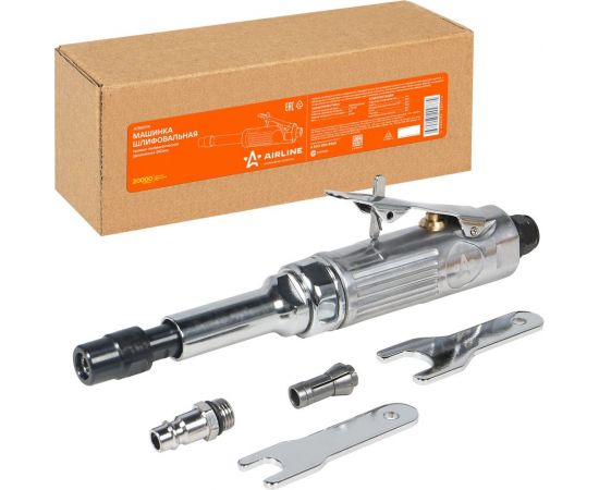 Пневматическая прямая удлинённая шлифовальная машинка Airline 240мм ATBR014 – изображение 4