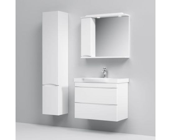 База под раковину AM.PM Like подвесная, 80 см, 2 ящика, белый M80FHX0802WG – изображение 5