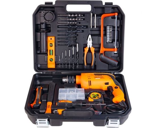 Набор инструментов с электрической дрелью ISMA 95 предметов 220 В,750 Вт, 0-2900 об/мин, в кейсе ISMA-1095(51106) – изображение 5