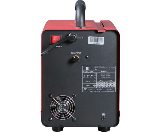 Сварочный инвертор полуавтомат FUBAG IRMIG 200 SYN с горелкой 250А 41384 – изображение 5