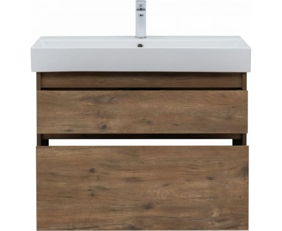 Тумба Aquanet Nova Lite 85 2 ящика (SLIM SYNERGY) дуб рустикальный (249954) 00249954 – изображение 5