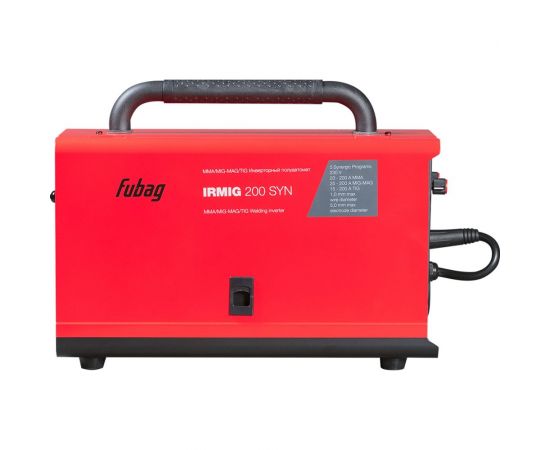 Сварочный инвертор полуавтомат FUBAG IRMIG 200 SYN с горелкой 250А 41384 – изображение 6