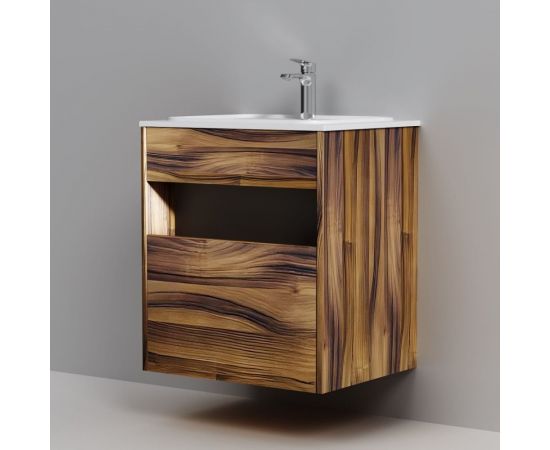 База с нишей AM.PM Func 1 ящик (pull-out), 60 см, цвет дерево текстурир-ое M8FFUX0601OF – изображение 7