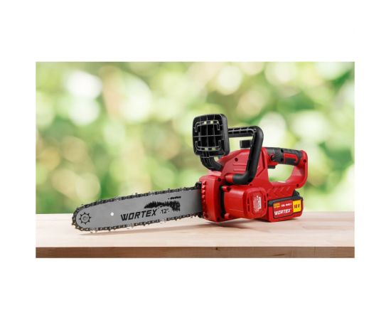 Аккумуляторная цепная пила WORTEX CEC 3018 ALL1 бесщеточный двигатель 0333224 – изображение 7