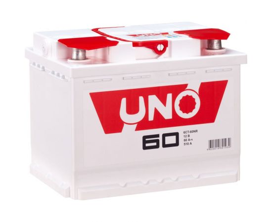 Аккумулятор UNO 6ст 60 NR, 510 А CCA, 560108010 