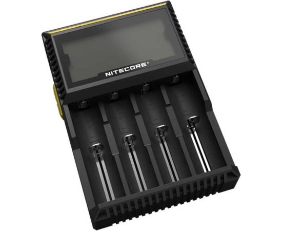 Зарядное устройство Nitecore D4 18650/16340 на 4АКБ Intellicharge V2 Совместим с Li-ion и Ni-MH/Ni-Cd аккумуляторами с автоматическим определением 11480 