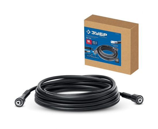 Шланг высокого давления ЗУБР Миг-280 10 м, для минимоек с пистолетом 70411-280-10 