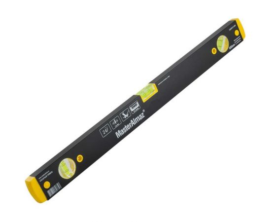 МастерАлмаз Слесарный магнитный уровень CLASS В2 1000 мм 105091217М 