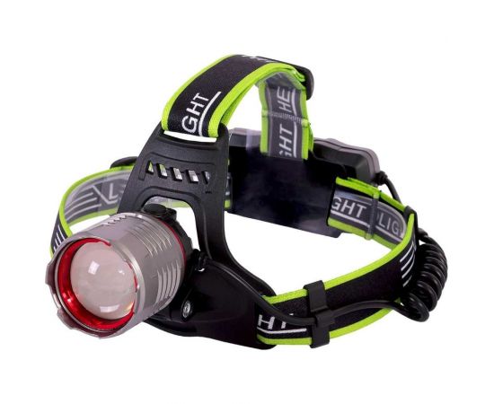 Светодиодный налобный аккумуляторный USB фонарь GLANZEN UFL-1500-A17 КА-00008948 