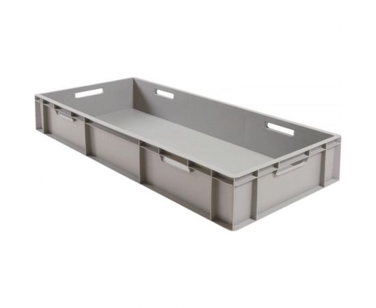 Ящик Тара.ру п/п 1000х400х230 сплошной, с ручками, дно с усилением, серый B-4022 09971 