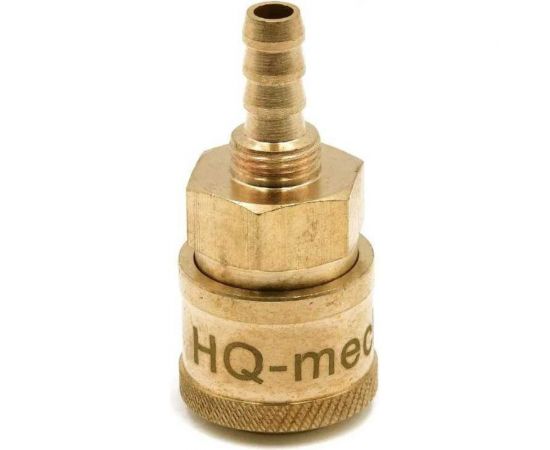 Соединение быстросъемное пневматическое HQ-SH9 «мама»-елочка 10 мм (латунь) HQ-mech УТ000002464 