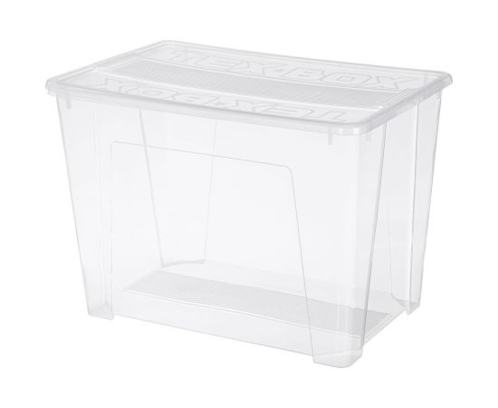 Универсальный ящик Бытпласт 570x380x405 мм ""TEX-BOX"" 70 л, бесцветный 00000007211 