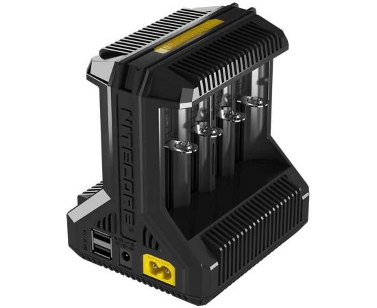 Зарядное устройство Nitecore i8 18650/16340 на 8АКБ Intellicharge V2 Совместим с Li-ion и Ni-MH/Ni-Cd аккумуляторами с автоматическим определением 16613 
