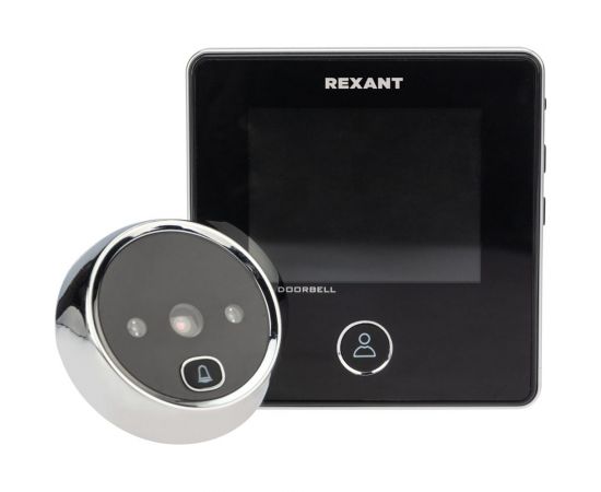 Дверной видеоглазок REXANT dv-113 с дисплеем 2.8"" звонок и записи фото, аккумулятор 45-1113 – изображение 2