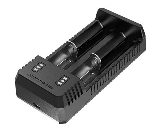 Зарядное устройство Nitecore UI2 18650/21700 на 2АКБ Intellicharge V2 Совместим с Li-ion и IMR аккумуляторами с автоматическим определением 18477 – изображение 2